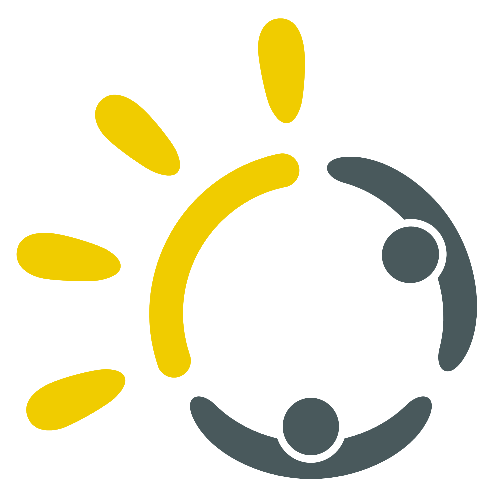 Sunshare logo seul grisjaune