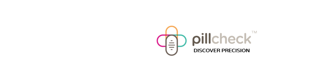 Pillcheck logo with tagline gust